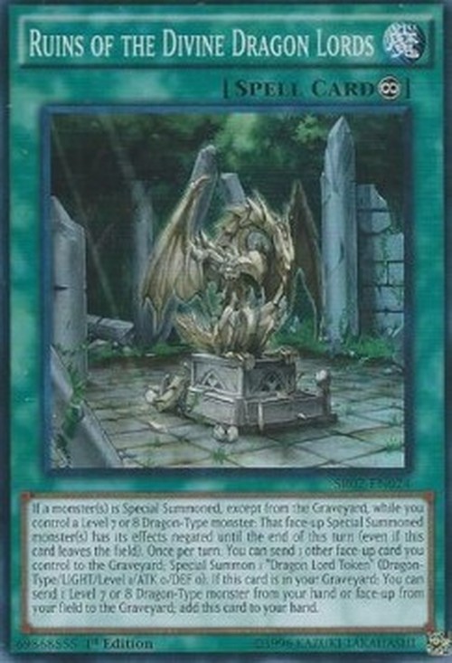 Yu-Gi-Oh! SR02 Ruins of the Divine Dragon Lords
