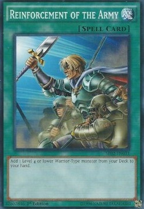 Yu-Gi-Oh! SR02 Reinforcement of the Army
