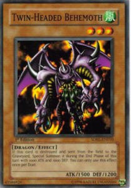 Yu-Gi-Oh! SDRL Twin-Headed Behemoth