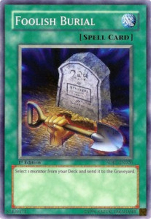Yu-Gi-Oh! SDRL Foolish Burial