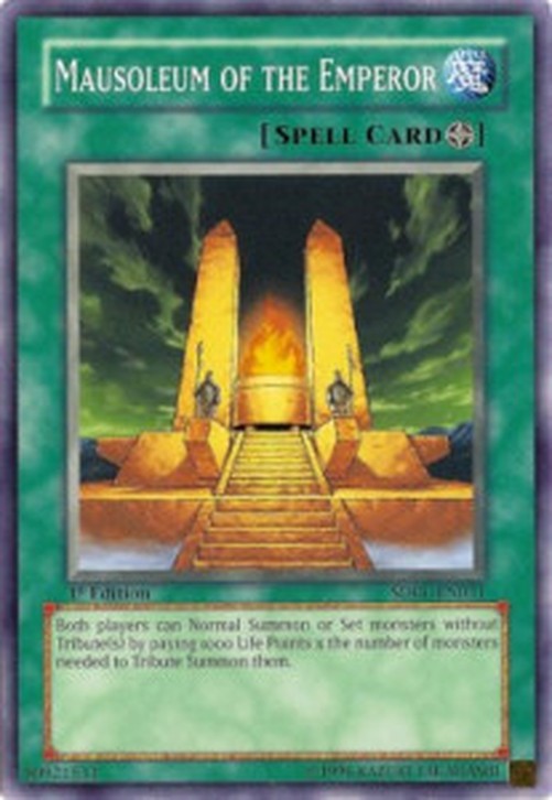 Yu-Gi-Oh! SDRL Mausoleum of the Emperor