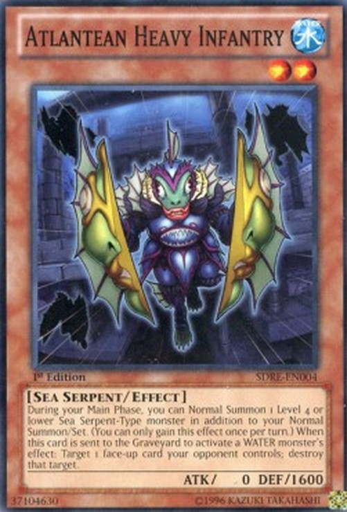 Yu-Gi-Oh! SDRE Atlantean Heavy Infantry
