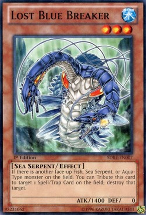 Yu-Gi-Oh! SDRE Lost Blue Breaker