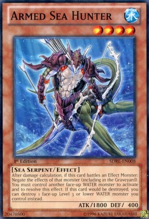 Yu-Gi-Oh! SDRE Armed Sea Hunter