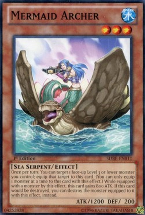 Yu-Gi-Oh! SDRE Mermaid Archer