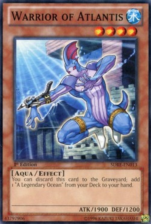 Yu-Gi-Oh! SDRE Warrior of Atlantis