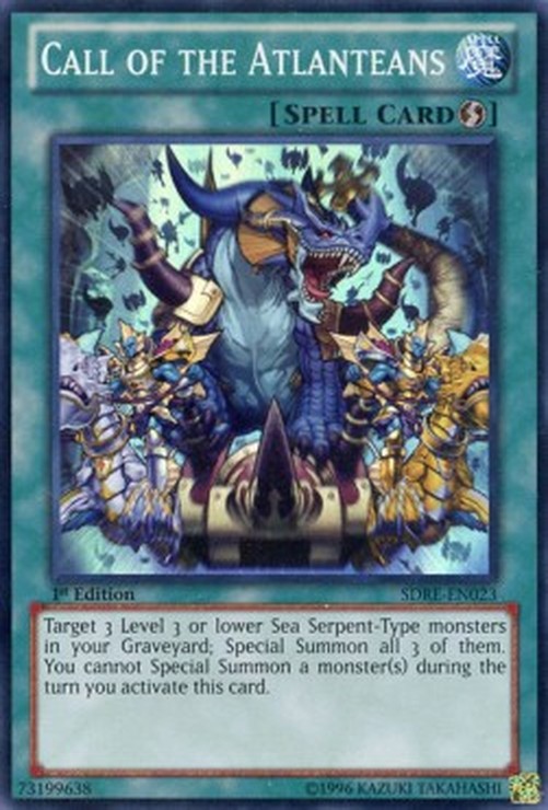 Yu-Gi-Oh! SDRE Call of the Atlanteans