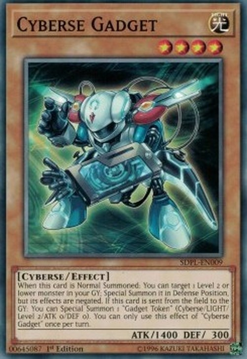 Yu-Gi-Oh! SDPL Cyberse Gadget