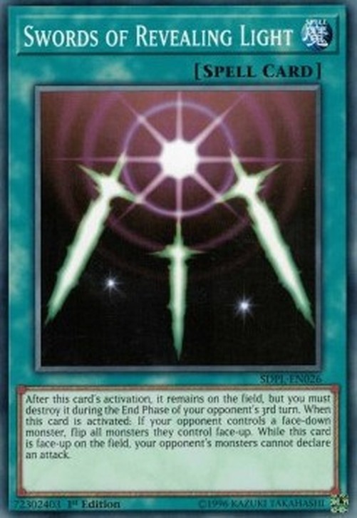 Yu-Gi-Oh! SDPL Swords of Revealing Light