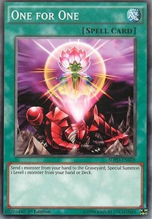 Yu-Gi-Oh! SDPD One for One