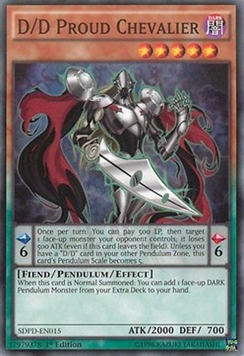 Yu-Gi-Oh! SDPD D/D Proud Chevalier