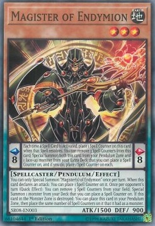 Yu-Gi-Oh! SR08 Magister of Endymion
