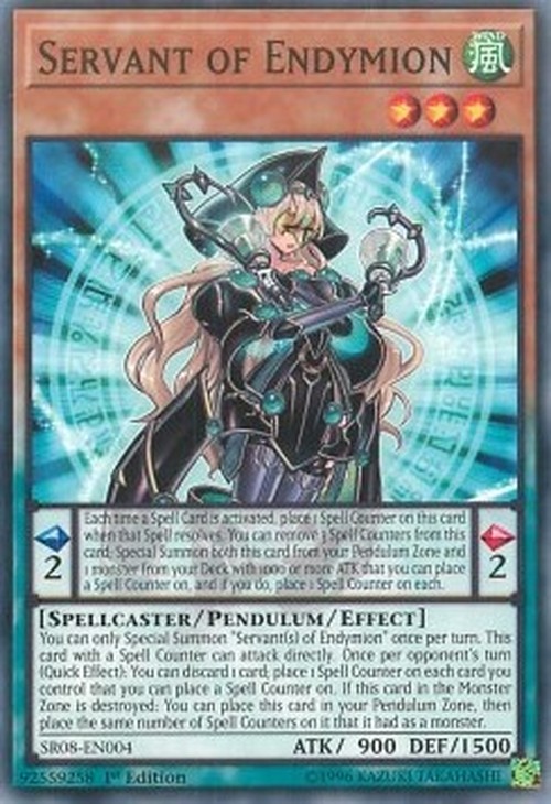 Yu-Gi-Oh! SR08 Servant of Endymion