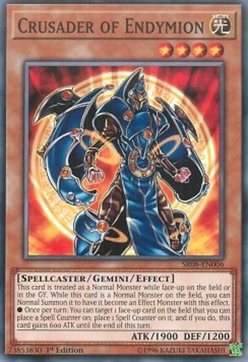 Yu-Gi-Oh! SR08 Crusader of Endymion