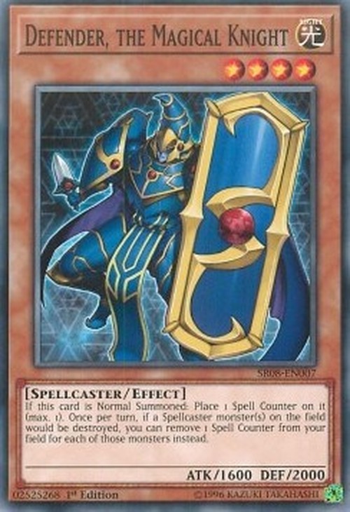 Yu-Gi-Oh! SR08 Defender, the Magical Knight