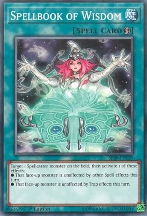 Yu-Gi-Oh! SR08 Spellbook of Wisdom
