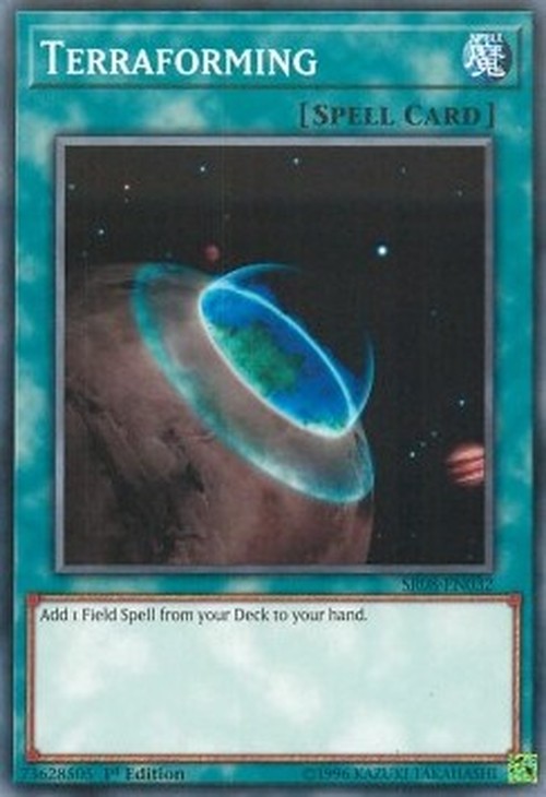 Yu-Gi-Oh! SR08 Terraforming
