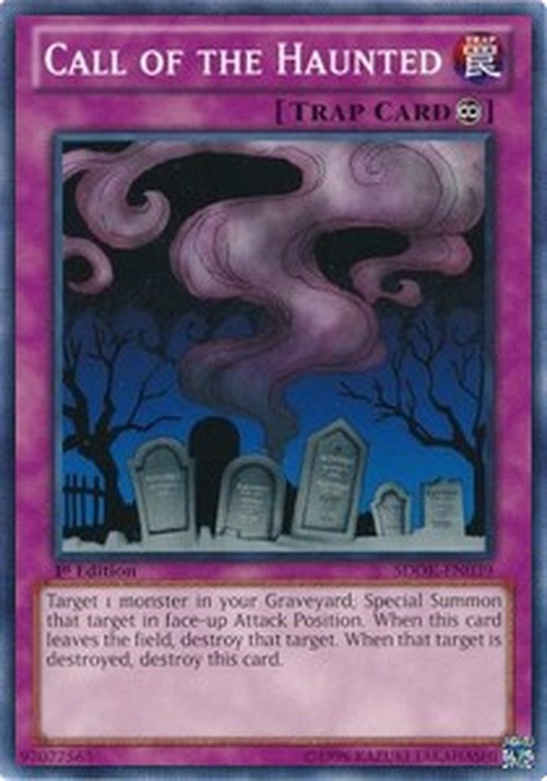Yu-Gi-Oh! SDOK Call of the Haunted