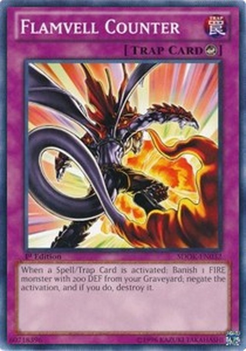 Yu-Gi-Oh! SDOK Flamvell Counter