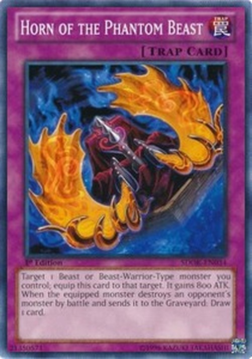 Yu-Gi-Oh! SDOK Horn of the Phantom Beast