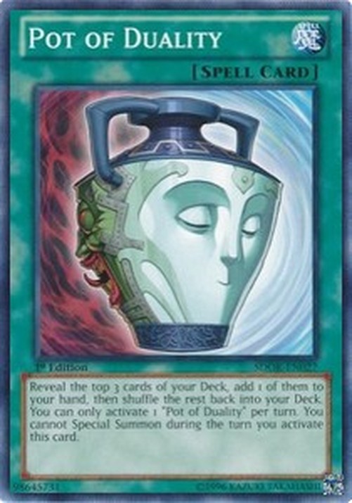 Yu-Gi-Oh! SDOK Pot of Duality