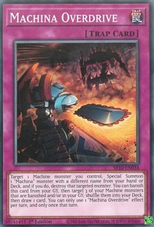 Yu-Gi-Oh! SR10 Machina Overdrive