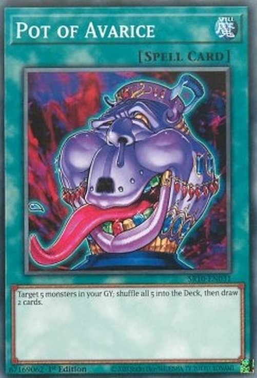 Yu-Gi-Oh! SR10 Pot of Avarice