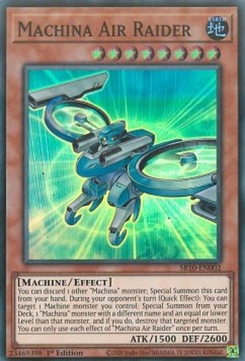 Yu-Gi-Oh! SR10 Machina Air Raider