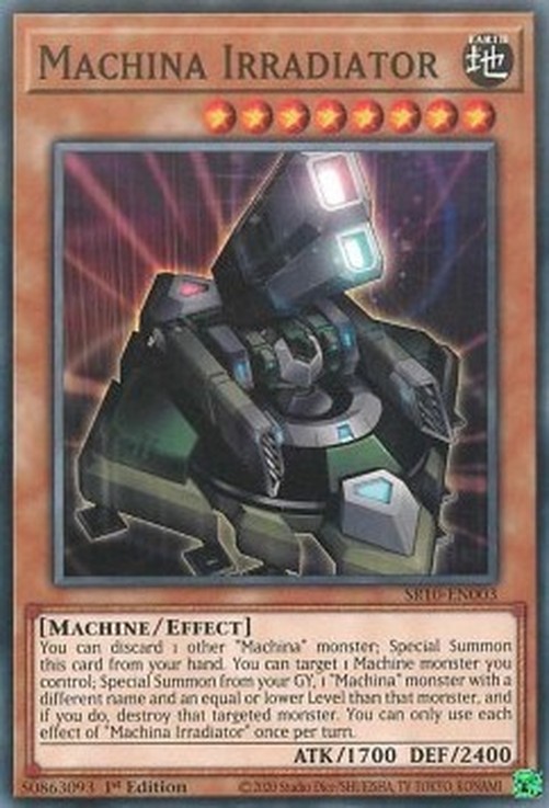 Yu-Gi-Oh! SR10 Machina Irradiator