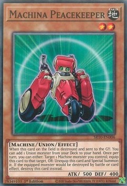 Yu-Gi-Oh! SR10 Machina Peacekeeper