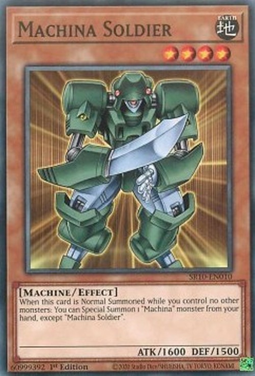 Yu-Gi-Oh! SR10 Machina Soldier