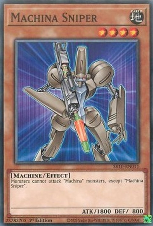 Yu-Gi-Oh! SR10 Machina Sniper