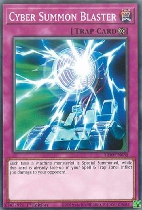 Yu-Gi-Oh! SR10 Cyber Summon Blaster