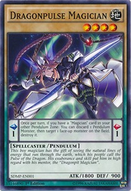Yu-Gi-Oh! SDMP Dragonpulse Magician