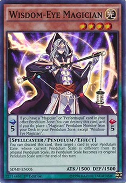 Yu-Gi-Oh! SDMP Wisdom-Eye Magician