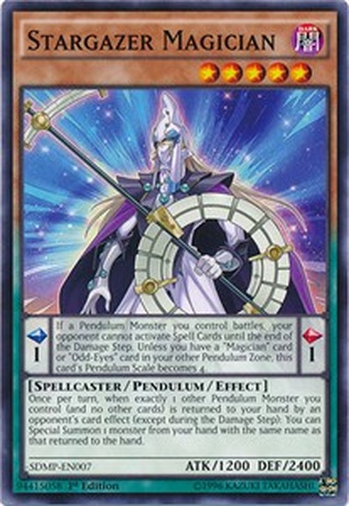 Yu-Gi-Oh! SDMP Stargazer Magician