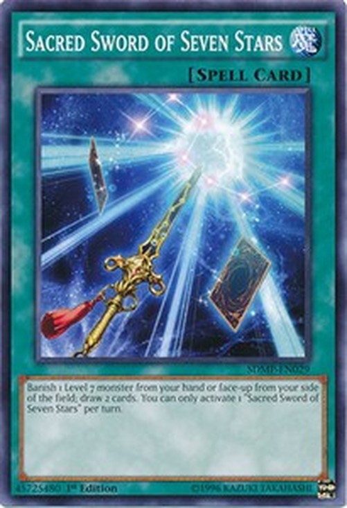 Yu-Gi-Oh! SDMP Sacred Sword of Seven Stars