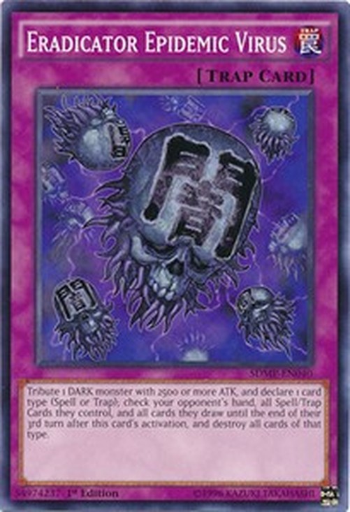 Yu-Gi-Oh! SDMP Eradicator Epidemic Virus