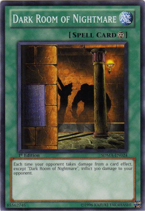 Yu-Gi-Oh! SDMA Dark Room of Nightmare