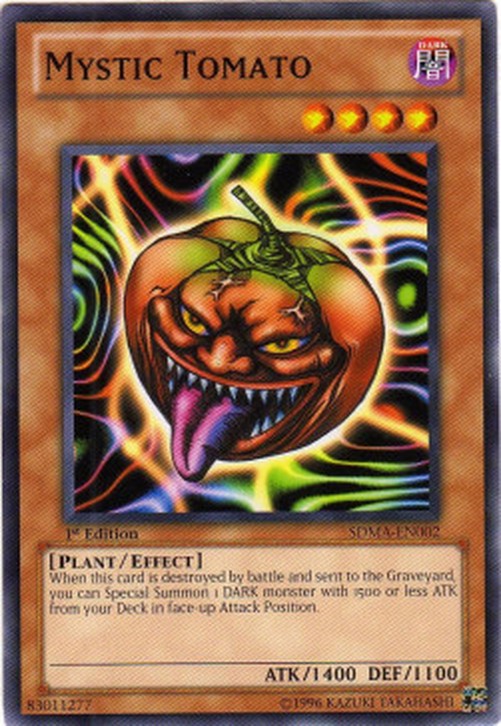 Yu-Gi-Oh! SDMA Mystic Tomato