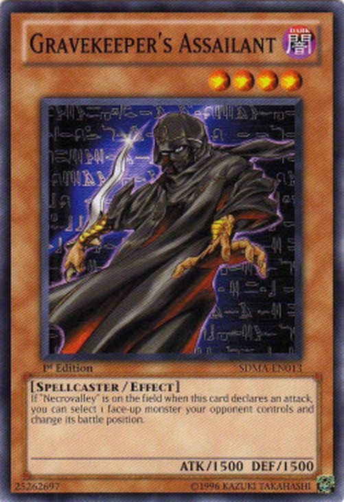 Yu-Gi-Oh! SDMA Gravekeeper's Assailant
