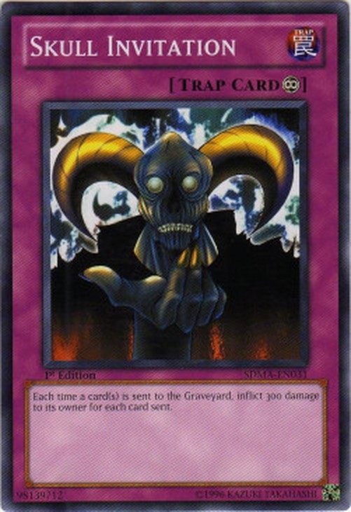 Yu-Gi-Oh! SDMA Skull Invitation