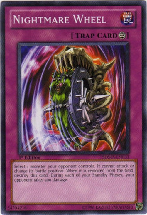 Yu-Gi-Oh! SDMA Nightmare Wheel
