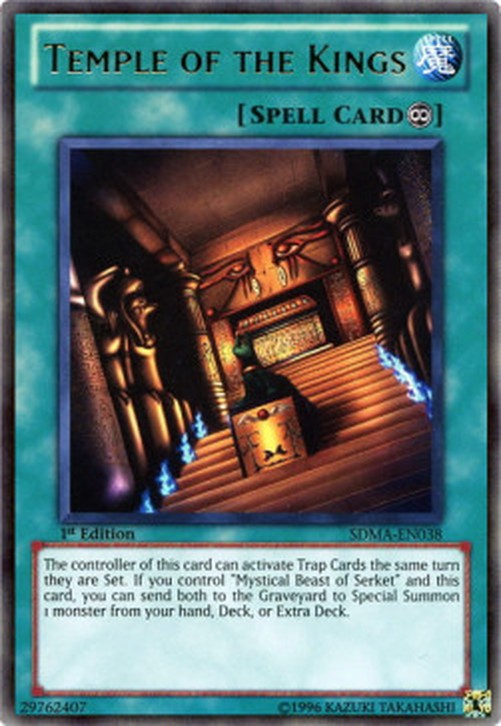 Yu-Gi-Oh! SDMA Temple of the Kings