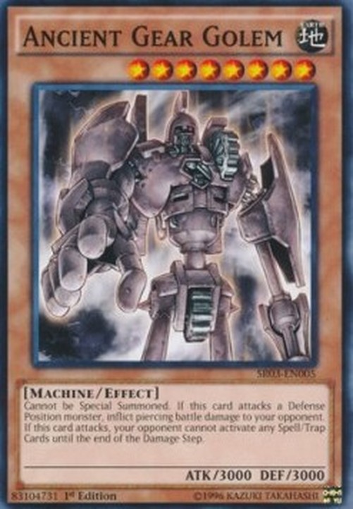 Yu-Gi-Oh! SR03 Ancient Gear Golem