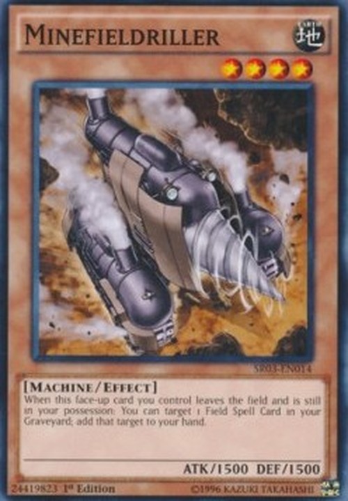 Yu-Gi-Oh! SR03 Minefieldriller