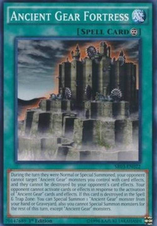 Yu-Gi-Oh! SR03 Ancient Gear Fortress