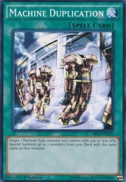 Yu-Gi-Oh! SR03 Machine Duplication