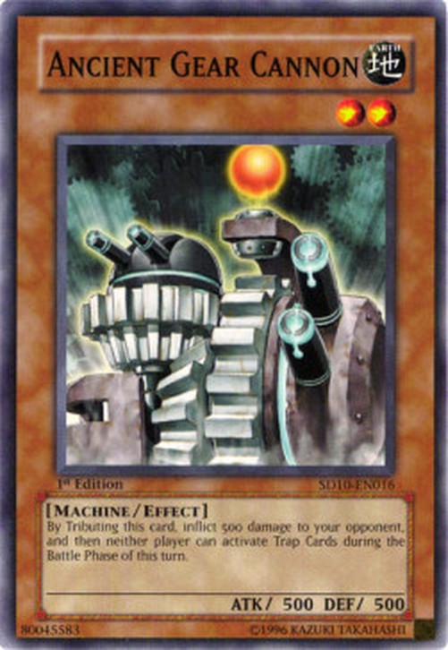 Yu-Gi-Oh! SD10 Ancient Gear Cannon