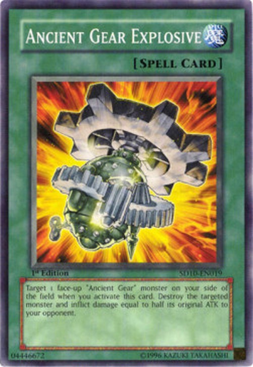 Yu-Gi-Oh! SD10 Ancient Gear Explosive